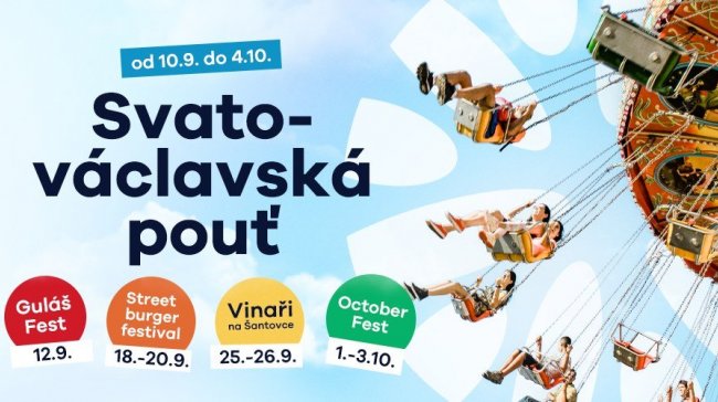 Pouť u Šantovky nabídne burgery, víno i OctoberFest