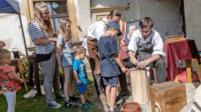 Historický den na hradě Šternberk