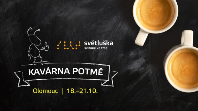 Kavárna POTMĚ dorazí do Olomouce! Vychutnejte si nevšední zážitek