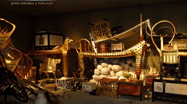 Nahlédněte do hrobky faraona Tutanchamona ve stavu, v jakém byla objevena