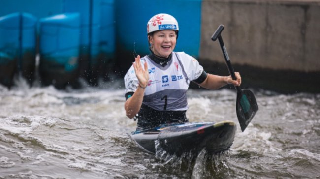 Olomoucká vodní slalomářka Klára Kneblová má na kontě senzační úspěch