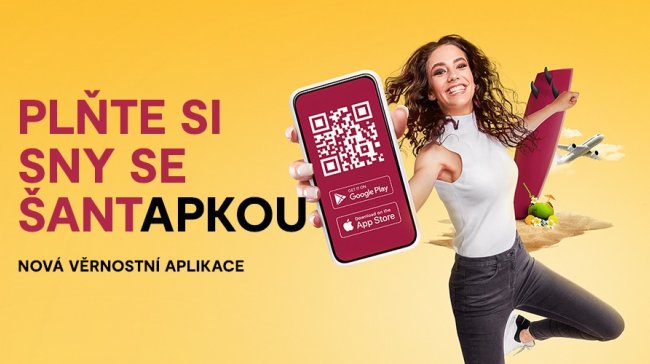 S Šantapkou můžete nakupovat levněji