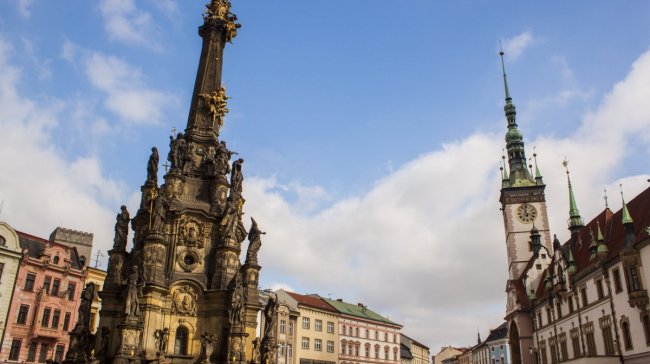 UMĚNÍ OLOMOUCE: Sloup Nejsvětější trojice