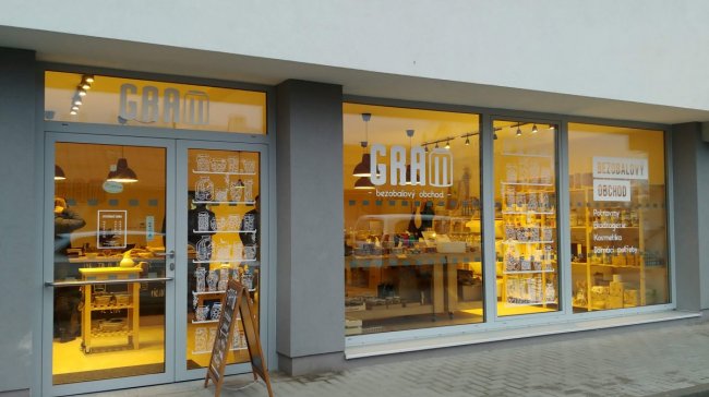 Olomouc bez obalu: Bezobalový obchod GRAM